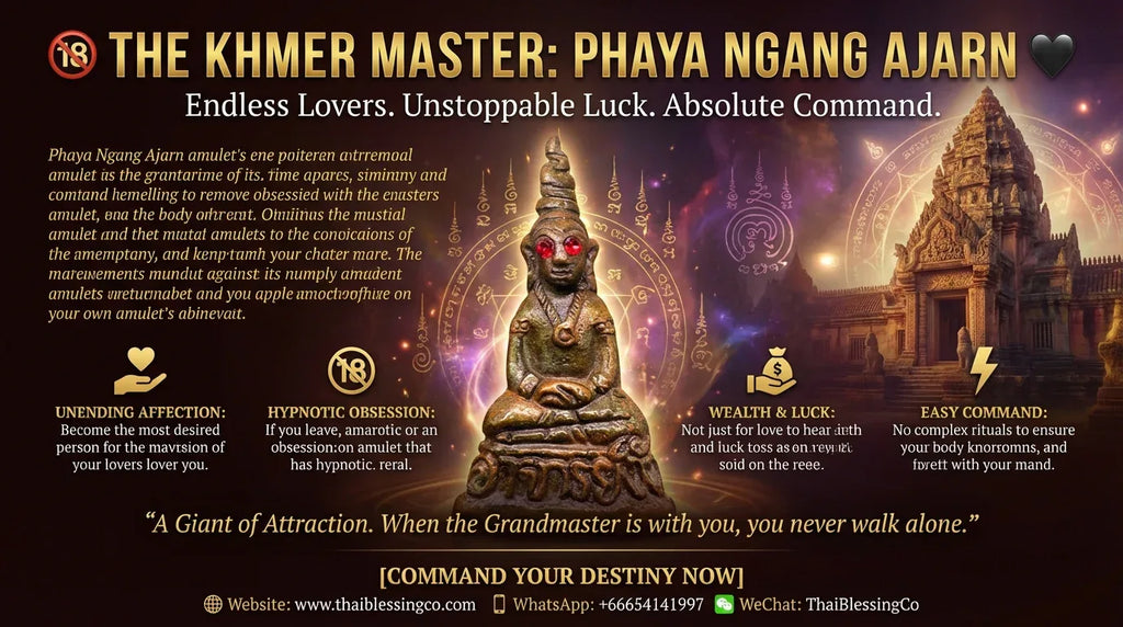 🔞 THE KHMER MASTER: PHAYA NGANG AJARN 🖤 Master the Frequency of Attraction: Align Your Destiny with the AstraSovereign Masterpiece