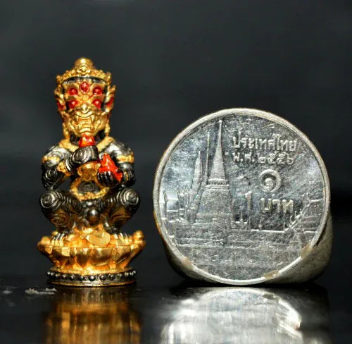 🌑 THE STEALTH OF FORTUNE: SI HU HA TA ✨ The Dark Fortune Magnet: 2025 "Si Hoo Ha Ta" Black Rhodium Edition – Exclusive Elite Protection & Infinite Wealth Deity