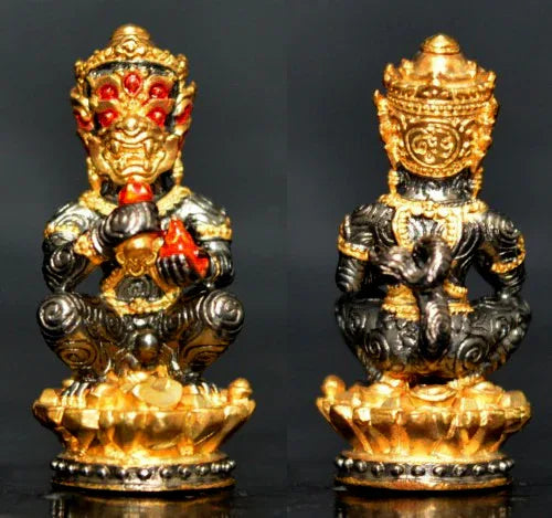 🌑 THE STEALTH OF FORTUNE: SI HU HA TA ✨ The Dark Fortune Magnet: 2025 "Si Hoo Ha Ta" Black Rhodium Edition – Exclusive Elite Protection & Infinite Wealth Deity