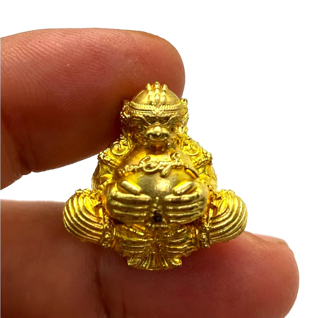 🐒 THE UNDEFEATED CONQUEROR: HANUMAN KRONG MUANG ✨ The Invincible Commander: Luang Phor Suphot 2021 "Hanuman Krong Muang" Sovereign Victory Talisman