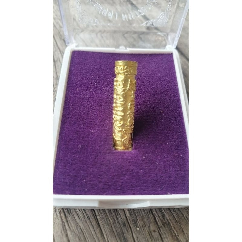 🧿 Takrud Na Metta Mahalaruey Charm by Luang Phor Pern – Loving‑Kindness, Attraction & Goodwill, Wat Bang Phra