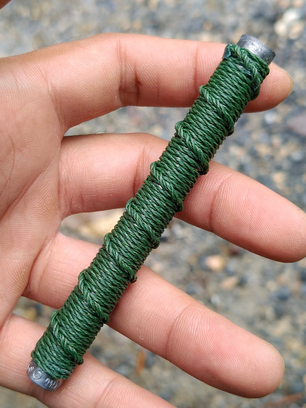 🛡️ Takrud Tri Nisinghe (4 Inch) – Ultimate Protection & Metta Amulet by Luang Phor Plueang (Khao Or Lineage)