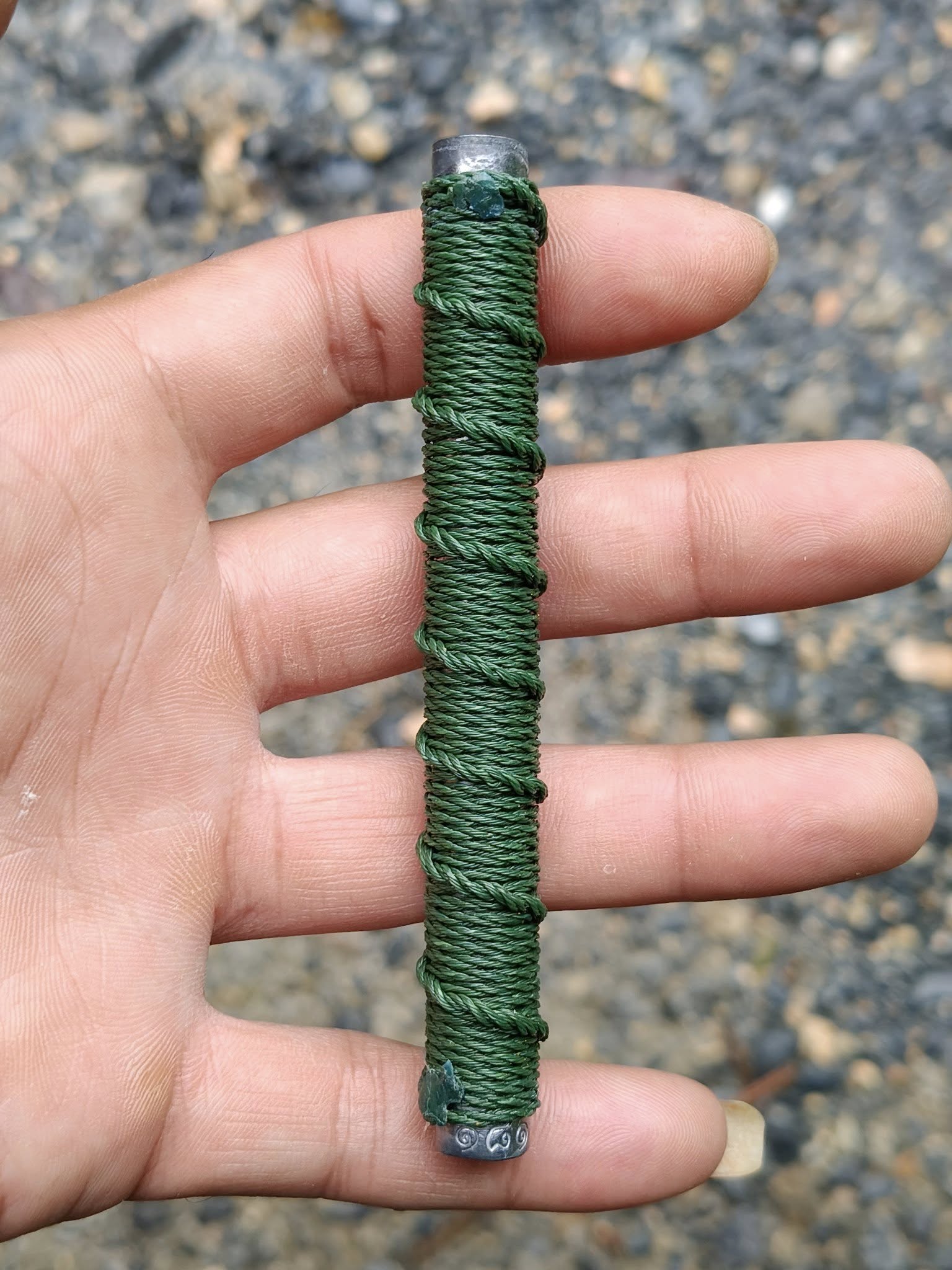 🛡️ Takrud Tri Nisinghe (4 Inch) – Ultimate Protection & Metta Amulet by Luang Phor Plueang (Khao Or Lineage)