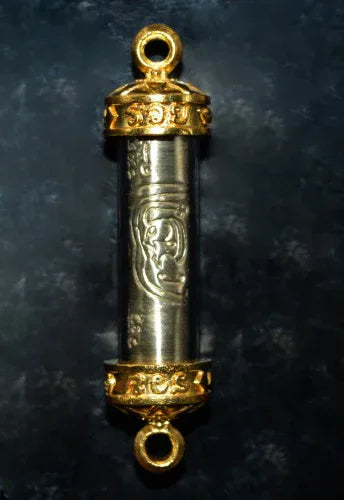 🪬Takrud “End Poverty” Amulet – Ajarn Plian Hattayannon (B.E. 2568), 4.2 cm Prosperity Scroll Talisman for Wealth Path & Life Turnaround