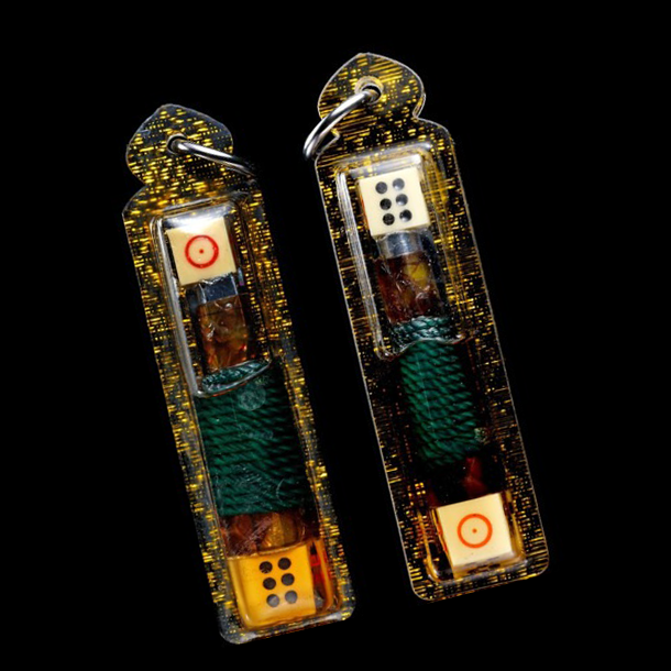 🪬Takrud “Fortune & Wealth Draw” Amulet – Python Skin Scroll by Kruba Tao, Wat Ban Lao