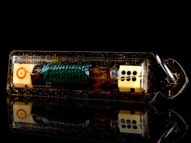 🪬Takrud “Fortune & Wealth Draw” Amulet – Python Skin Scroll by Kruba Tao, Wat Ban Lao