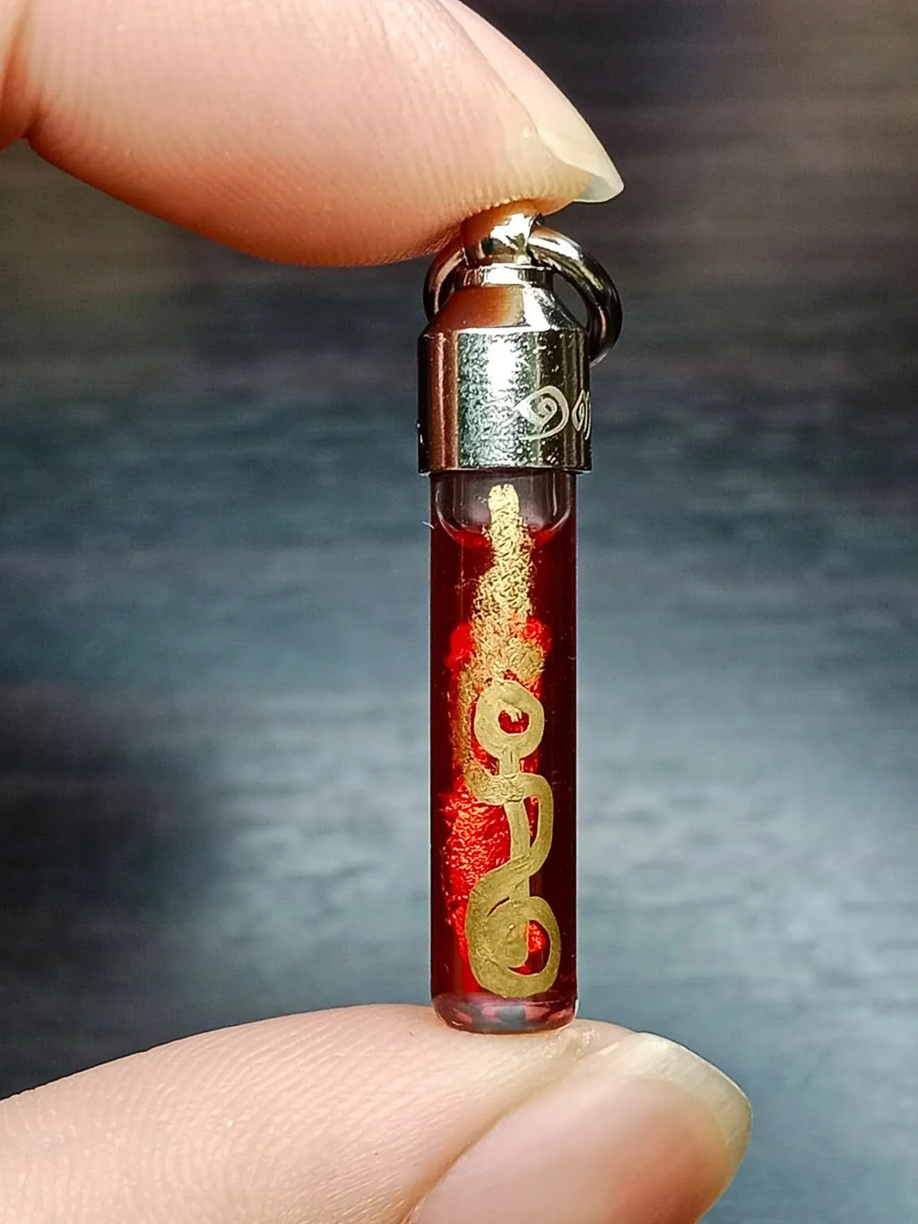 ✨ Takrud with Wan Kai Dang Charm Oil – Supreme Magnetic Loving-Kindness Amulet by Luang Pu Nen Kaew