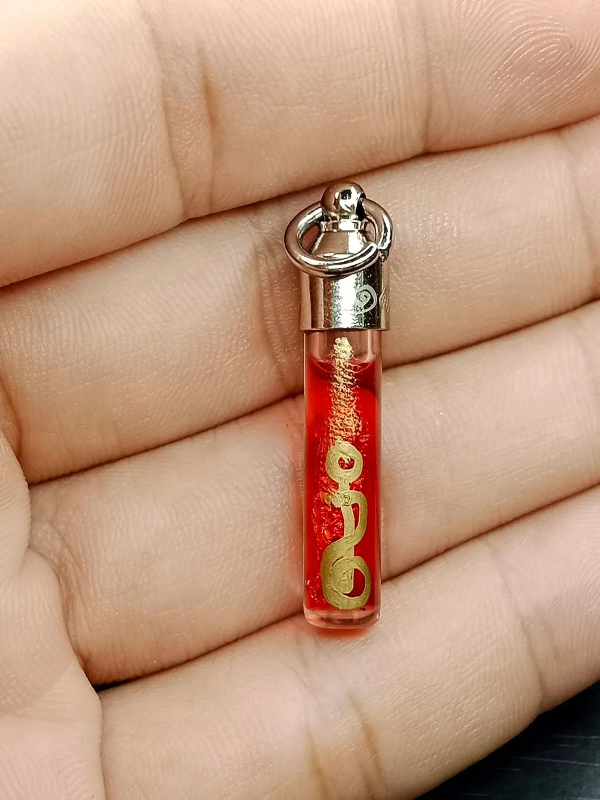 ✨ Takrud with Wan Kai Dang Charm Oil – Supreme Magnetic Loving-Kindness Amulet by Luang Pu Nen Kaew