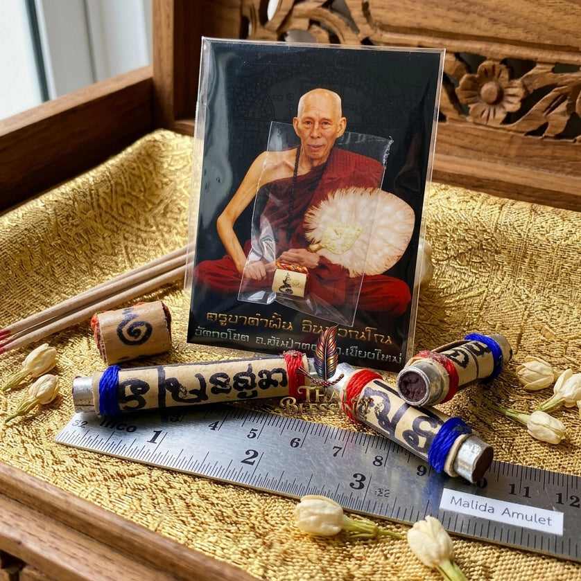 🔱 Takrut Bai Lan Nang Goi: The Sovereign Harvester of Wealth & Hypnotic Charm – Kruba Kamfan (Wat Ko Chok) 2568 – The Ultimate Lanna Palm-Leaf Engine for Non-Stop Capital Flow & Absolute Seduction!