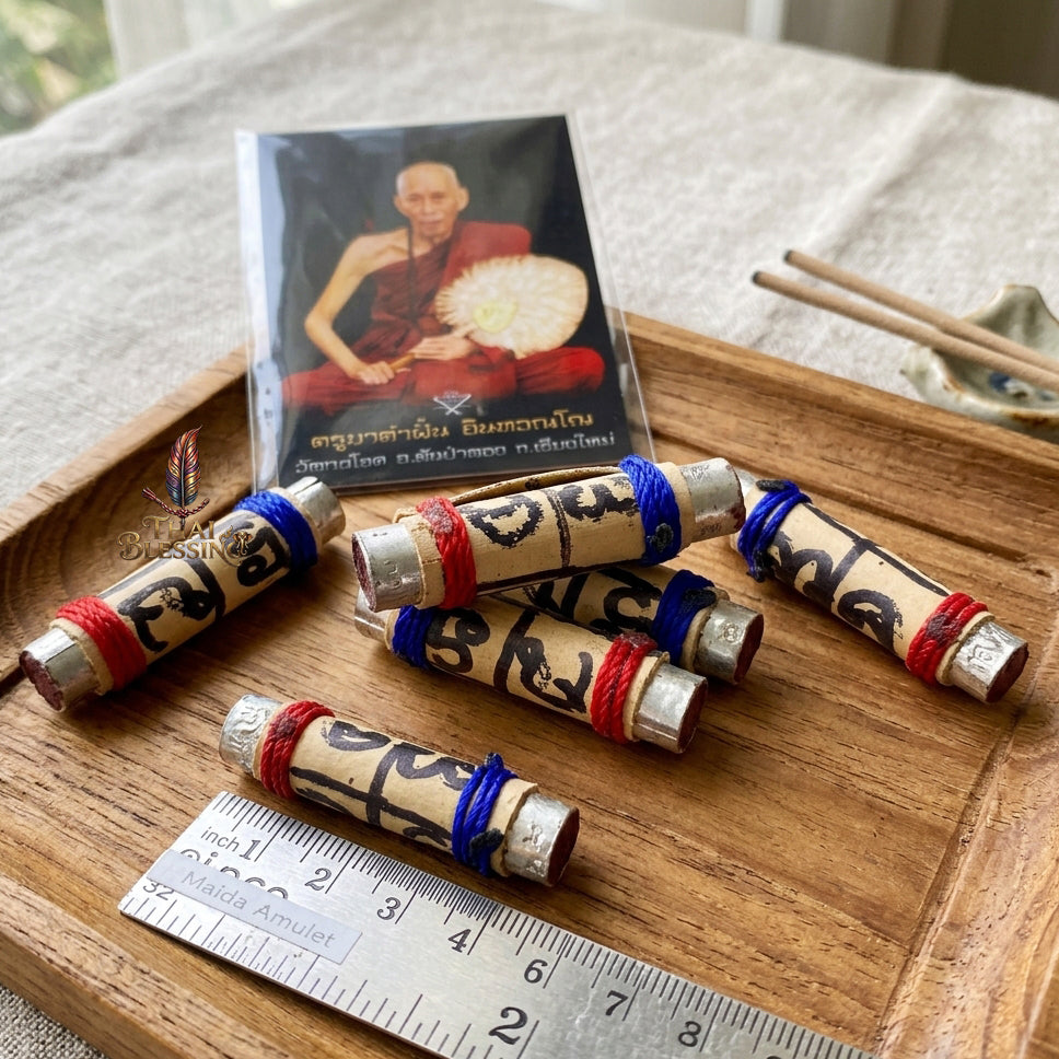🔱 Takrut Bai Lan Nang Goi: The Sovereign Harvester of Wealth & Hypnotic Charm – Kruba Kamfan (Wat Ko Chok) 2568 – The Ultimate Lanna Palm-Leaf Engine for Non-Stop Capital Flow & Absolute Seduction!