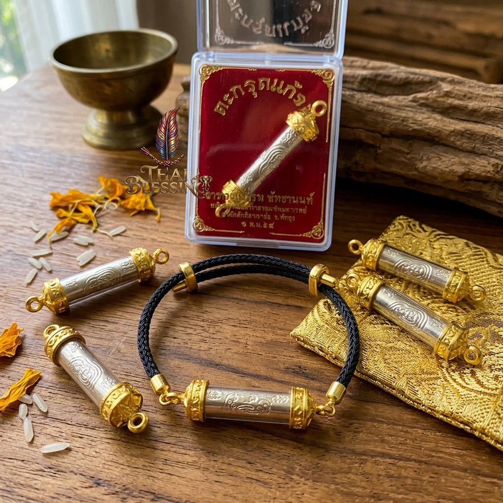 🔱 Takrut Kae Chon (Anti-Poverty Edition): The Sovereign Alchemist of Wealth – Ajarn Plien Hatyanon – The Ultimate Wrist-Engine for Absolute Financial Freedom & Market Conquest!