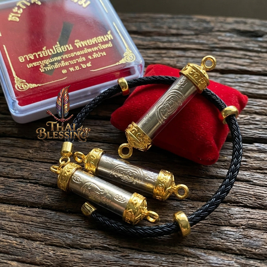 🔱 Takrut Kae Chon (Anti-Poverty Edition): The Sovereign Alchemist of Wealth – Ajarn Plien Hatyanon – The Ultimate Wrist-Engine for Absolute Financial Freedom & Market Conquest!