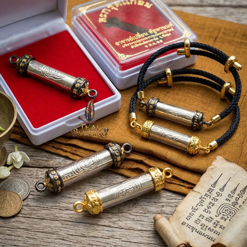 🔱 Takrut Kae Chon (Anti-Poverty Edition): The Sovereign Alchemist of Wealth – Ajarn Plien Hatyanon – The Ultimate Wrist-Engine for Absolute Financial Freedom & Market Conquest!