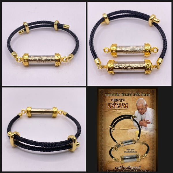 🔱 Takrut Kae Chon (Anti-Poverty Edition): The Sovereign Alchemist of Wealth – Ajarn Plien Hatyanon – The Ultimate Wrist-Engine for Absolute Financial Freedom & Market Conquest! Bracelet2