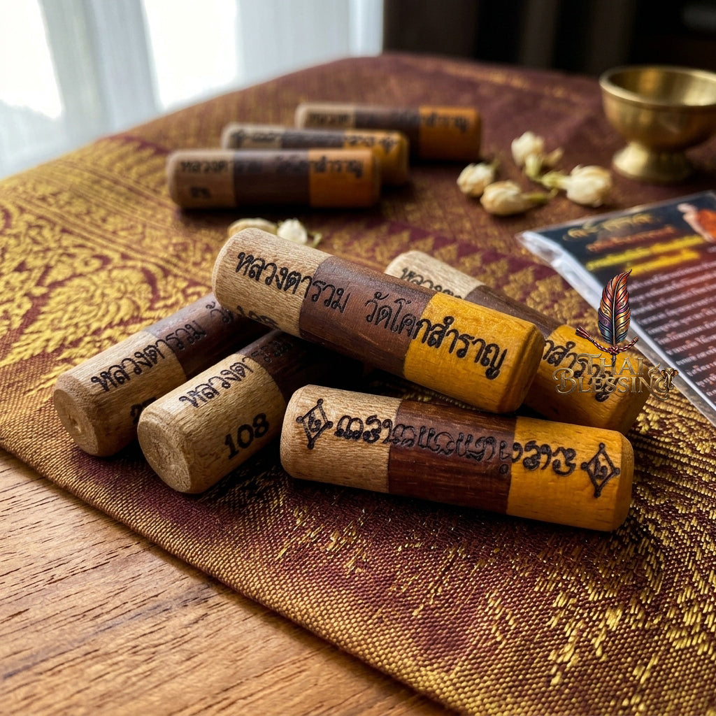 🔱 Takrut Klap Rai Klai Dee: The Sovereign Alchemist of Fate – Luang Ta Ruam (2569) – The Ultimate Triple-Wood Engine for Destiny Reversal & Financial Dominance!