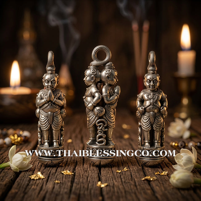 🔱 Takrut Kuman Thong "Na Plod Nee" – The Debt-Slaying Divine Child – Ajarn Subin Nanathong (2556) – The Sovereign Tool for Financial Liberation, Infinite Abundance, and Magnetic Charm!