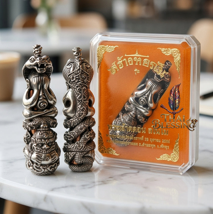 🔱 Takrut Maha Yant Na 108: The Universal Codex of Power & Prosperity – Pho Than Kloi (Wat Phu Khao Thong) 2556 – The Ultimate Khao O' Master Engine for Absolute Protection, Sovereign Authority & Infinite Capital Flow!