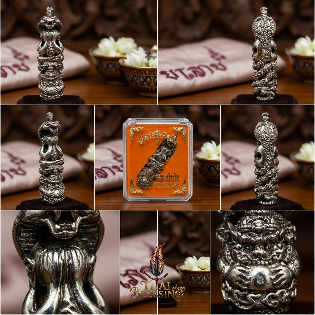 🔱 Takrut Maha Yant Na 108: The Universal Codex of Power & Prosperity – Pho Than Kloi (Wat Phu Khao Thong) 2556 – The Ultimate Khao O' Master Engine for Absolute Protection, Sovereign Authority & Infinite Capital Flow!