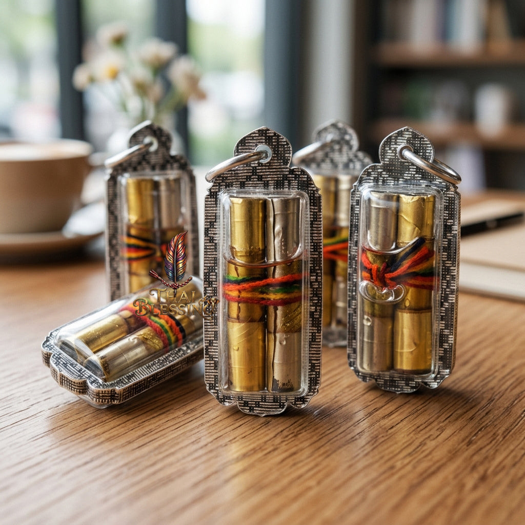 💖 Takrut Na Ok Taek Koo: The Sovereign Twin Engines of Obsession & Opulence – Luang Ta Ruam – Wat Khok Samran (2561) – The Ultimate Alchemical Tool for Magnetic Desire &amp; Infinite Wealth!