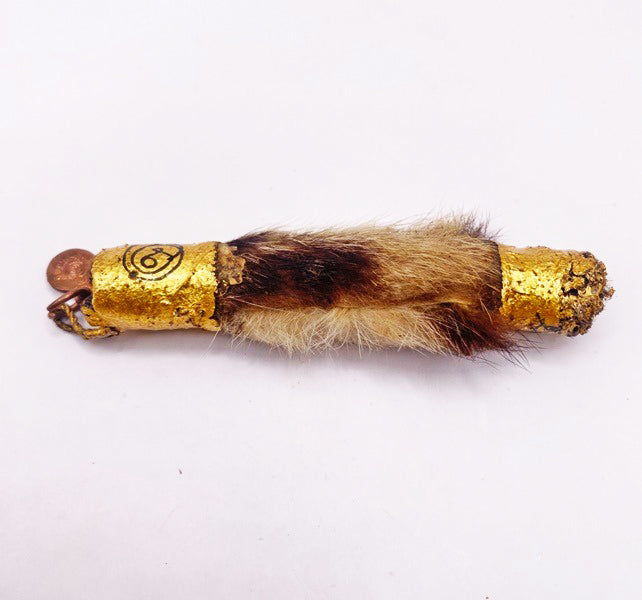 🔱 Takrut Nang Suea Phayak Khamram The Absolute Overlord of Sovereign Command, Invincibility Shielding & Predator Capital Acquisition Real Tiger Skin Masterpiece for Unyielding Power, Executive Dominance & Explosive Marketplace Wealth!
