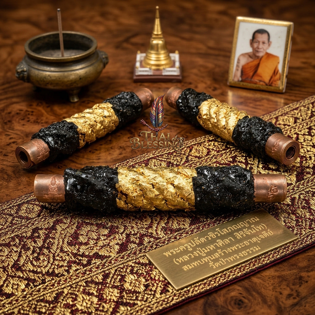 🔱 Takrut Nuea Duang Ruay Lan (Destiny-Defying Millionaire Scroll): Sacred Metallic Engine for Interstellar Fortune, Sovereign Authority & Complete Corporate Lockdown!