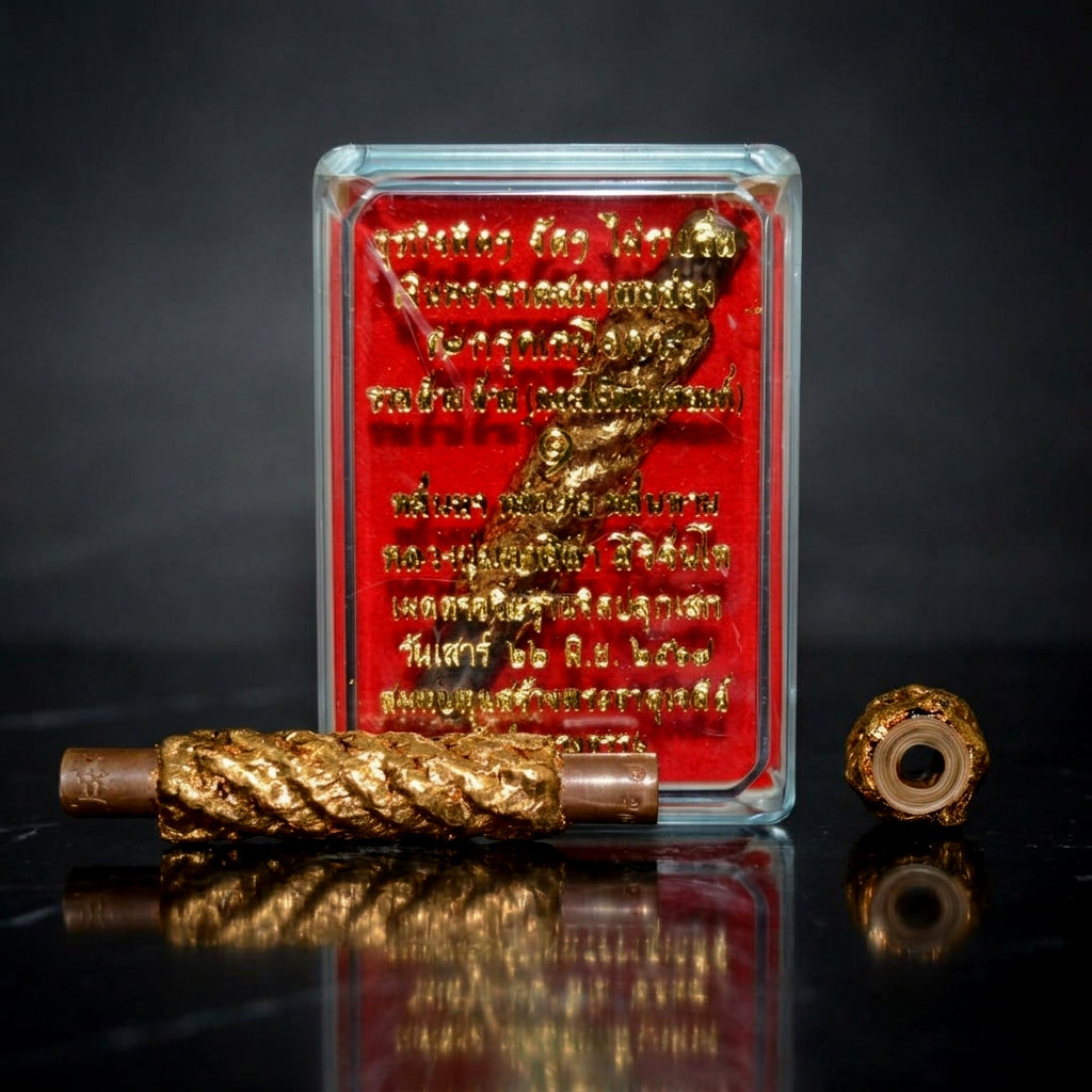 🔱 Takrut Nuea Duang Ruay Lan (Destiny-Defying Millionaire Scroll): Sacred Metallic Engine for Interstellar Fortune, Sovereign Authority & Complete Corporate Lockdown!