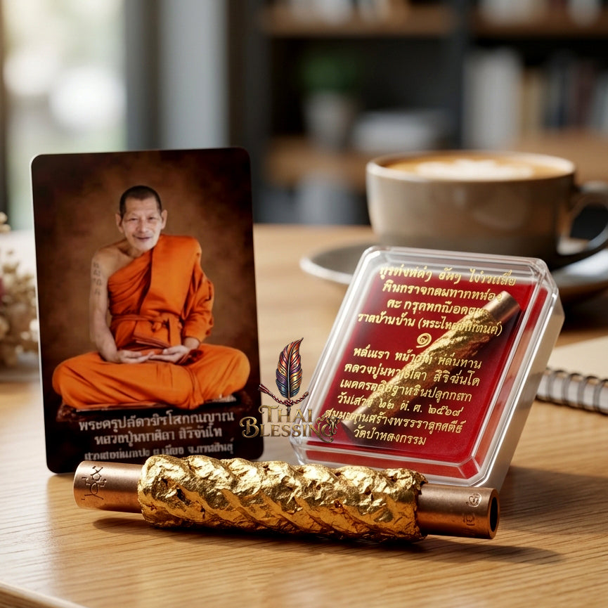 🔱 Takrut Nuea Duang Ruay Lan (Destiny-Defying Millionaire Scroll): Sacred Metallic Engine for Interstellar Fortune, Sovereign Authority & Complete Corporate Lockdown!
