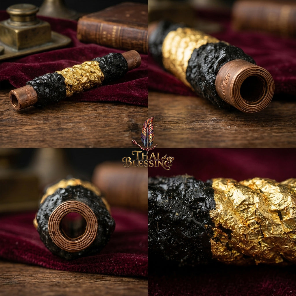 🔱 Takrut Nuea Duang Ruay Lan (Destiny-Defying Millionaire Scroll): Sacred Metallic Engine for Interstellar Fortune, Sovereign Authority & Complete Corporate Lockdown!