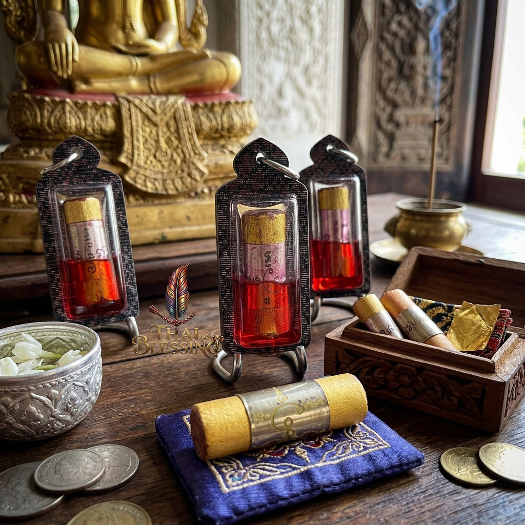 🔱 Takrut Phaya The Khrua: The Sovereign Commander of Total Fascination – Luang Pho Mian (Wat Ban Chaniang) 2565 – The Ultimate Botanical & Oil Engine for Absolute Charisma & Commercial Dominance!