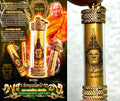 ✨ Takrut Phra Lak Na Thong (Golden Face Lakshmi) - Wood & Gold Micron Case: Luang Phor Mian, Wat Chaniang Wanaram – Ultimate High-Class Charm & Luck