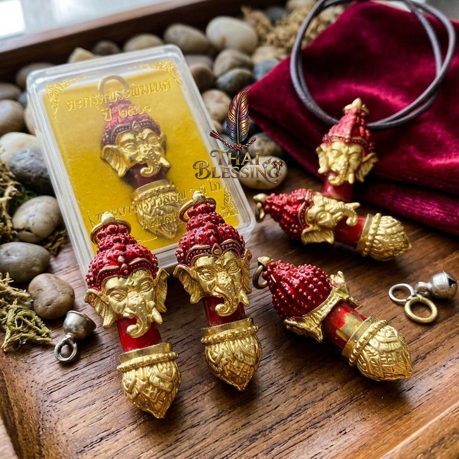 🔱 Takrut Phra Phikhanet (Embedded with Sacred Si Phueng & Yantra Plate): The Sovereign Destroyer of Obstacles & Grand Bestower of Success – The Ultimate Galactic Intelligence Matrix for Flawless Business Scaling & Omnipotent Trade Prosperity!