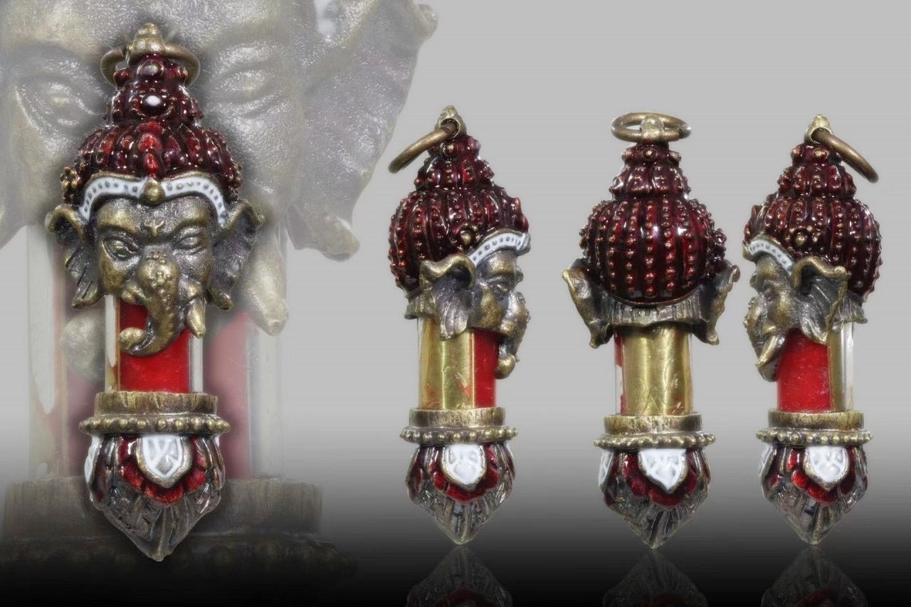 🔱 Takrut Phra Phikhanet (Embedded with Sacred Si Phueng & Yantra Plate): The Sovereign Destroyer of Obstacles & Grand Bestower of Success – The Ultimate Galactic Intelligence Matrix for Flawless Business Scaling & Omnipotent Trade Prosperity!