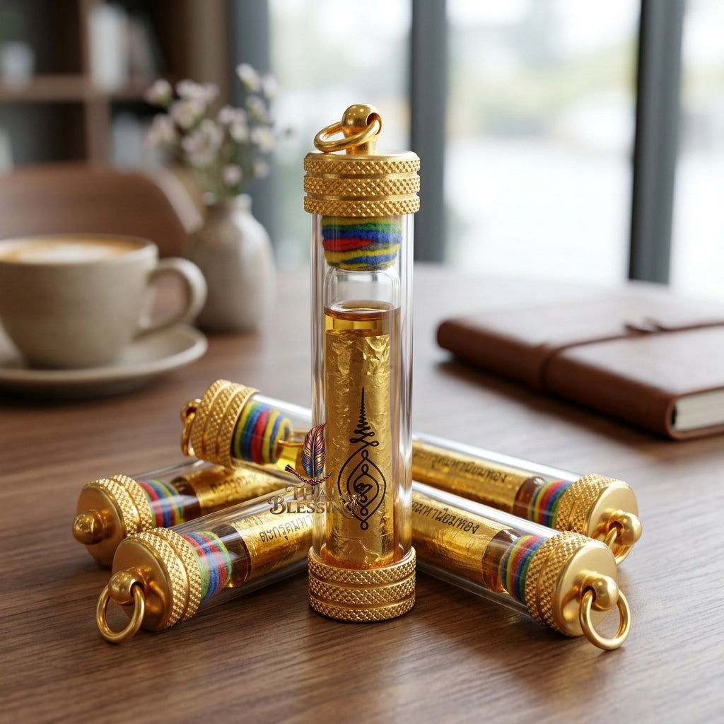 🦜 Takrut Sarika Lin Thong: The Sovereign of the Golden Tongue – Kruba Baeng – Wat Ban Tanot (2567) – The Ultimate Alchemical Engine for Hypnotic Speech & Infinite Abundance!