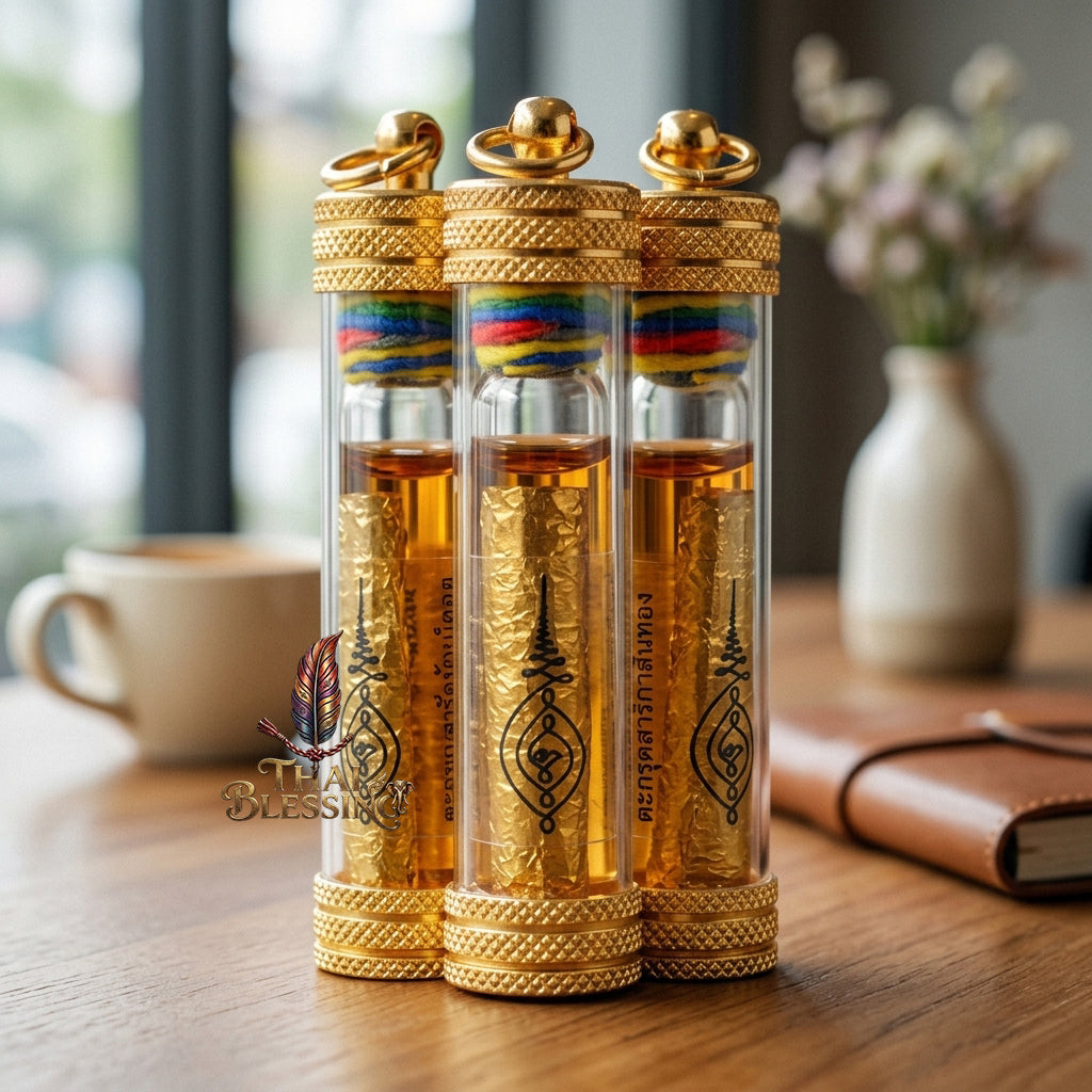 🦜 Takrut Sarika Lin Thong: The Sovereign of the Golden Tongue – Kruba Baeng – Wat Ban Tanot (2567) – The Ultimate Alchemical Engine for Hypnotic Speech & Infinite Abundance!