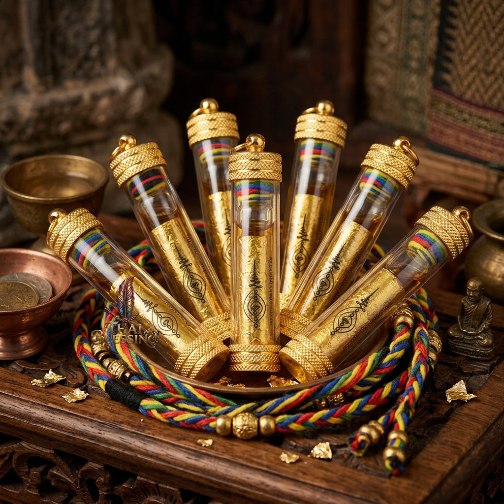 🦜 Takrut Sarika Lin Thong: The Sovereign of the Golden Tongue – Kruba Baeng – Wat Ban Tanot (2567) – The Ultimate Alchemical Engine for Hypnotic Speech & Infinite Abundance!