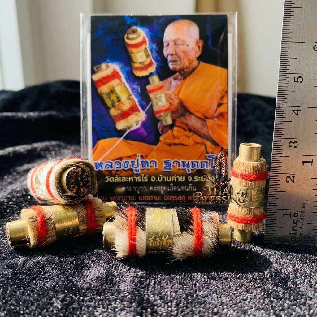 🔱 Takrut Suea Non Kin "Im Mi Roo Sin": The Sovereign Tiger of Effortless Abundance – Luang Pu Tha (Wat Khok Map Samor) – The Ultimate Alchemical Engine for Unmatched Fortune & Absolute Authority!