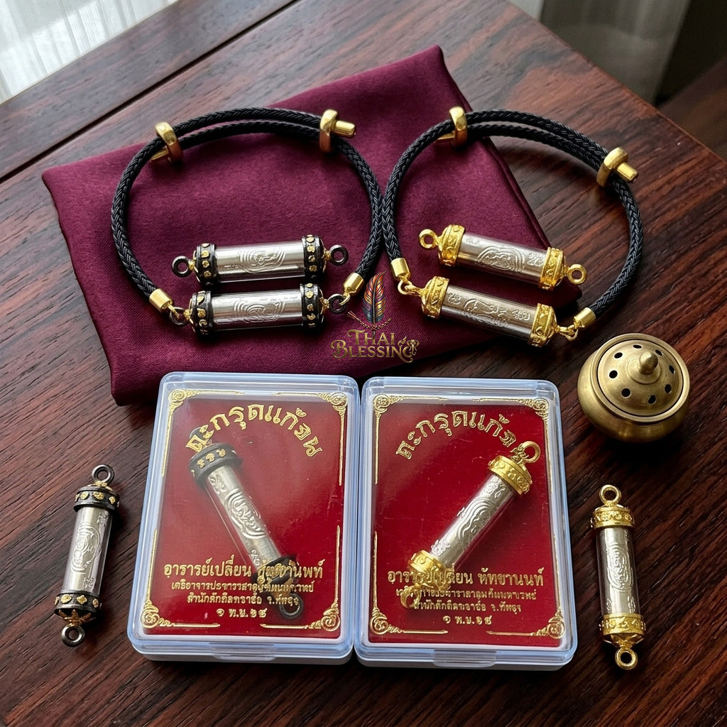 🔱 Takrut Kae Chon (Anti-Poverty Edition): The Sovereign Alchemist of Wealth – Ajarn Plien Hatyanon – The Ultimate Wrist-Engine for Absolute Financial Freedom & Market Conquest!