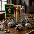 🔱 Takrut & Pendant Hua Kaholok Thong Kham "Sap Mangkang": The Sovereign Skull of Golden Truth – Phra Ajarn Lek (Wat Tham Khao Noi) – The Ultimate Occult Catalyst for Infinite Wealth, Absolute Authority & Hypnotic Fascination!