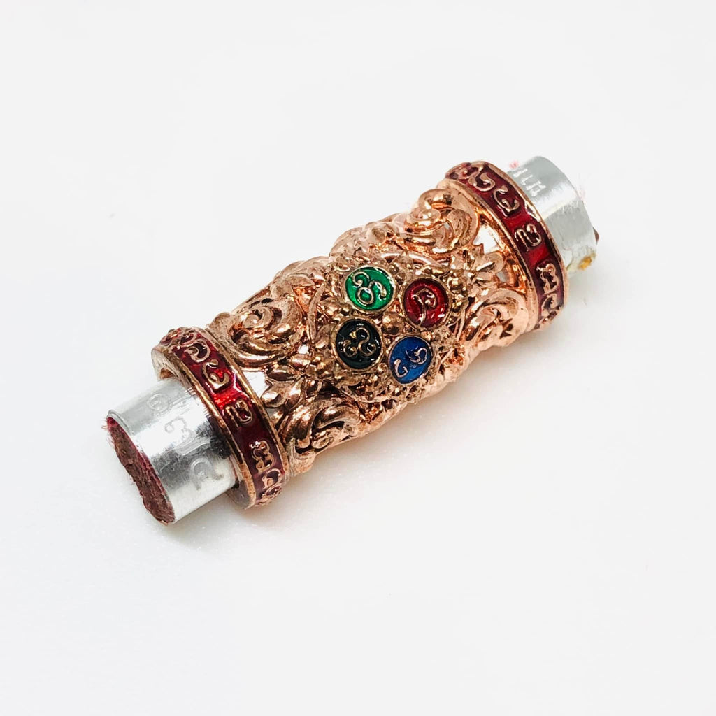 Lanna Golden Takrut Million Blessings 2nd Edition by Master Kruba Khamfan Wat Ko Chok Chiang Mai Thailand