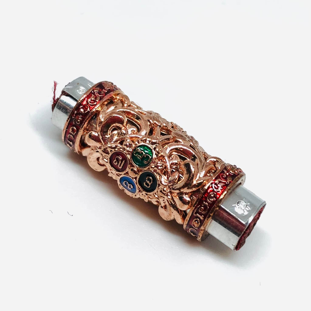 Lanna Golden Takrut Million Blessings 2nd Edition by Master Kruba Khamfan Wat Ko Chok Chiang Mai Thailand