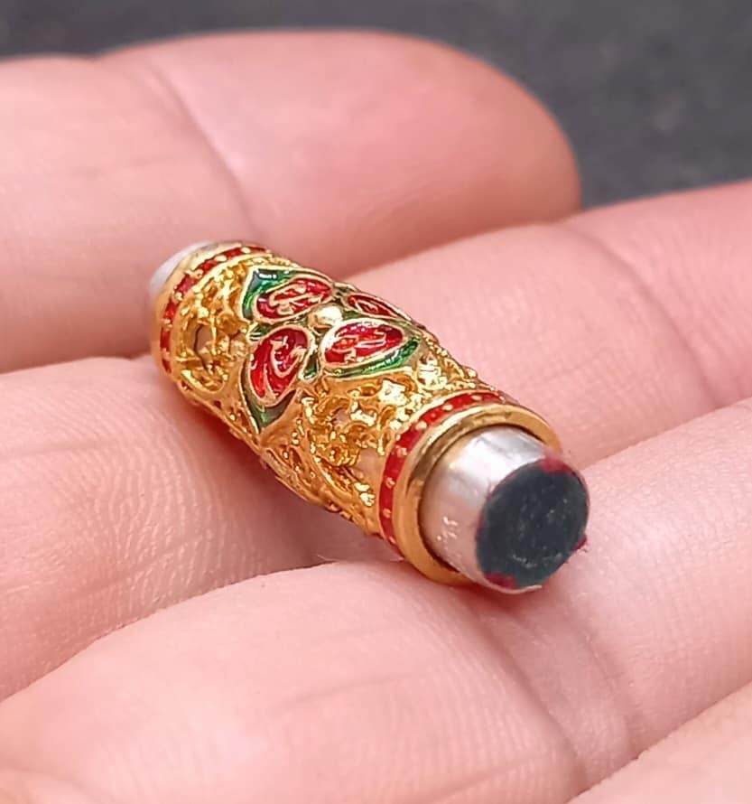 Lanna Golden Takrut Million Blessings 2nd Edition by Master Kruba Khamfan Wat Ko Chok Chiang Mai Thailand