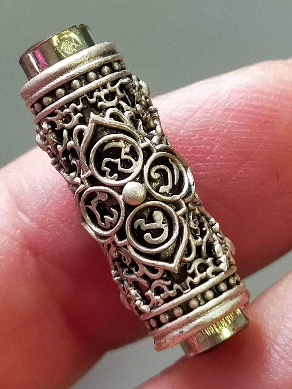 Lanna Golden Takrut Million Blessings 2nd Edition by Master Kruba Khamfan Wat Ko Chok Chiang Mai Thailand