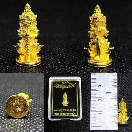 Tao Wessuwan “Wessuwanno” 2021 by Luang Pu Yen | Wat Kaeng Sadao, Thailand 威神天王 | 招财护身【鬼神不敢近】 | 龙婆焰大师加持 泰国正统神像 - Thai Blessing Co