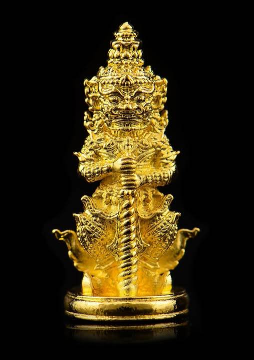 Tao Wessuwan “Wessuwanno” 2021 by Luang Pu Yen | Wat Kaeng Sadao, Thailand 威神天王 | 招财护身【鬼神不敢近】 | 龙婆焰大师加持 泰国正统神像 - Thai Blessing Co