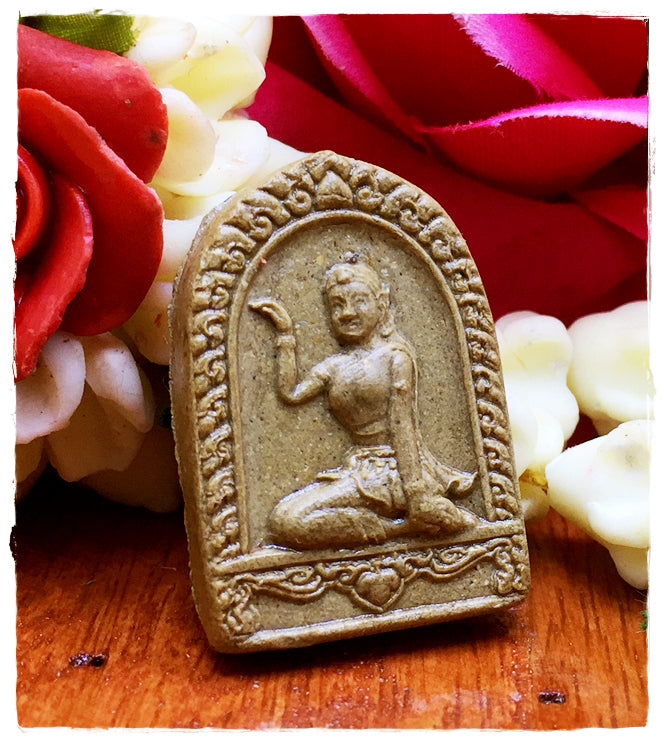 ✨🧘‍♂️🔮 Authentic Thai Amulet First Matriarch Core - Consecrated Bio-Mineral Oil-Powder Token (First Edition 2011), Kruba Orr Tai Yai Lineage Masterpiece