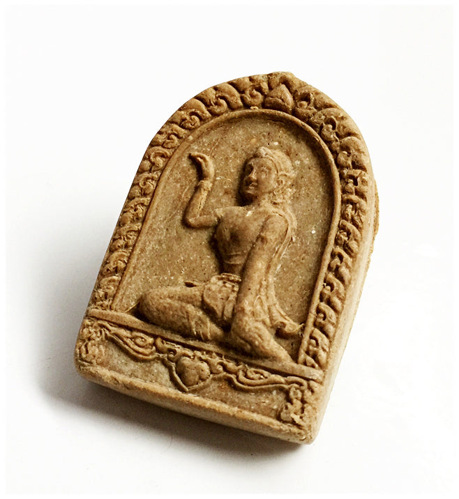 ✨🧘‍♂️🔮 Authentic Thai Amulet First Matriarch Core - Consecrated Bio-Mineral Oil-Powder Token (First Edition 2011), Kruba Orr Tai Yai Lineage Masterpiece
