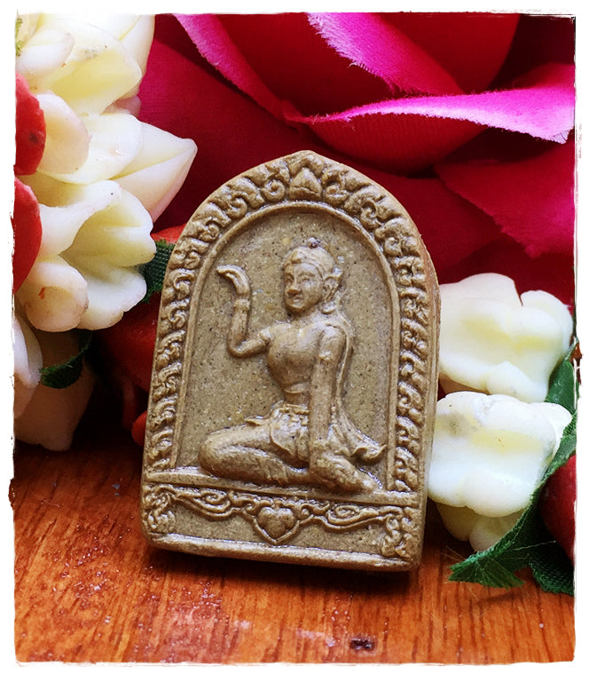 ✨🧘‍♂️🔮 Authentic Thai Amulet First Matriarch Core - Consecrated Bio-Mineral Oil-Powder Token (First Edition 2011), Kruba Orr Tai Yai Lineage Masterpiece
