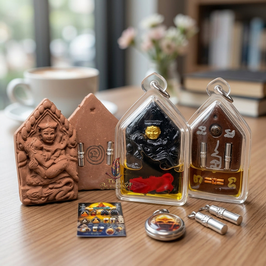 🌌 Phet Phayathorn Um Nang: The Celestial Sovereign of Desire – Ruesi Somdet (Kruba Det) – Ban Rattanakosin Cemetery (2569) – The Ultimate Alchemical Engine for Hypnotic Charm & Infinite Wealth!