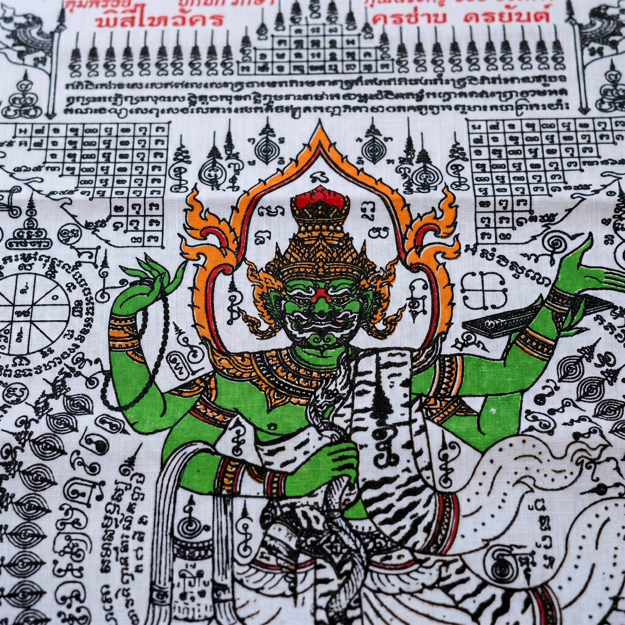 ✨🛡️🎨 Authentic Thai Amulet Sovereign Creator-Architect Grid - Grand Ascetic Phetchalukan Banner (30x45 cm), Systemic Reboot & Market Dominance Matrix