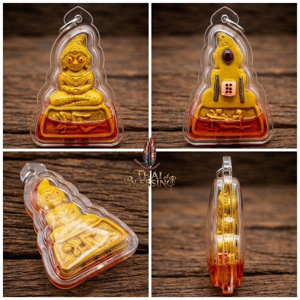 🔱 Phra Ngang Maha Laluay – The Sovereign of Hypnotic Attraction & Gambler’s Fortune – Luang Ta Ruam, Wat Khok Samran (2560) – The Legendary Khmer-Infused Engine for Wealth and Irresistible Charm